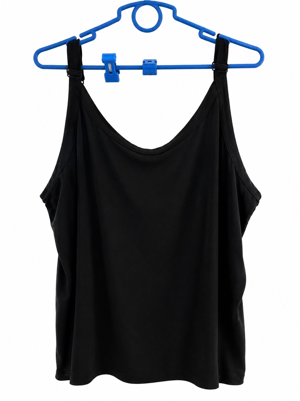 Avenue Black Scoop Neck Tank